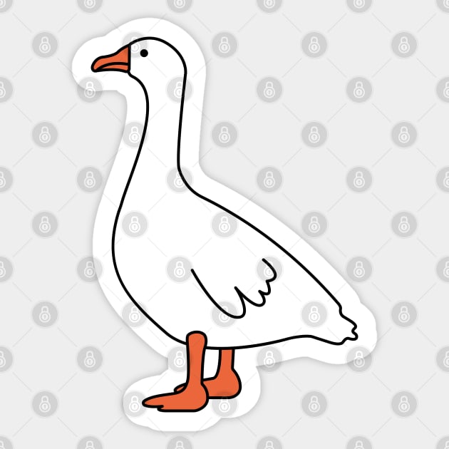 Funny Goose! Sticker by Zakzouk-store